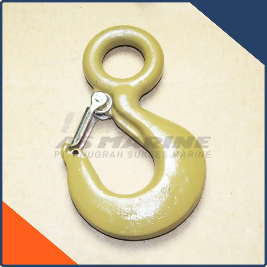 Crosby USA Eye Hook / Kait / Gancu L320AN Alloy with Latch Kit 11 Ton